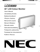 NEC NEC LCD3000 de handleiding