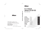 Nikon 24mm F/3.5 Handleiding