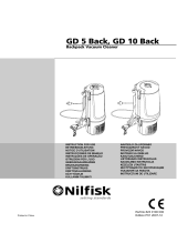 Nilfisk-ALTO GD 10 BACK Handleiding