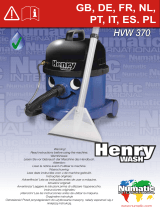Numatic Henry Wash HVW370 Owner Instructions