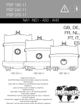 Numatic PSP240 Owner Instructions