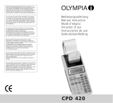 Olympia CPD 420 Handleiding