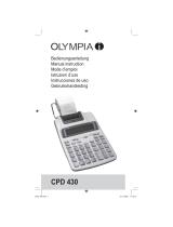 Olympia CPD 430 Handleiding