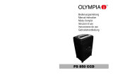 Olympia PS 850 CCD Handleiding