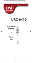 One For All URC 6410 de handleiding
