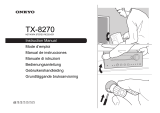 ONKYO TX-8270B Handleiding