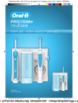 Oral-B PRO TRIZONE OXYJET 1000-4000 Handleiding