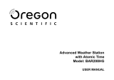 Oregon Scientific 086L005036-017 Handleiding