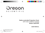 Oregon Scientific BAR 339P Wetterstation de handleiding