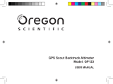 Oregon Scientific GP123 Handleiding
