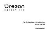 Oregon Scientific Heart Rate Monitor SE188 Handleiding