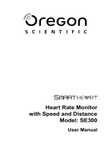 Oregon Scientific Heart Rate Monitor SE300 Handleiding