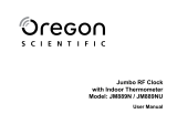Oregon Scientific JM889N / JM889NU Handleiding