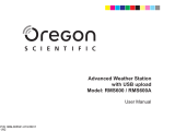 Oregon Scientific RMS600 / RMS600A Handleiding