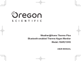 Oregon Scientific Weather@Home Wireless Thermometer (indoor/outdoor) Handleiding
