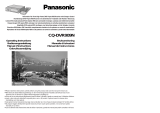 Panasonic CQDVR909N Handleiding