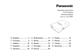 Panasonic CZTAW1 Handleiding