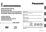 Panasonic dvd s325 de handleiding