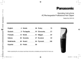Panasonic ER1512 Handleiding