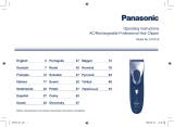 Panasonic ER1610 de handleiding