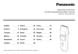 Panasonic ER2201 de handleiding