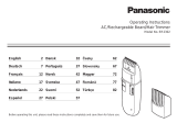 Panasonic ER2302 de handleiding