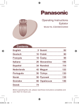 Panasonic ES2058 Handleiding