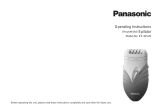 Panasonic ESWS20 Handleiding