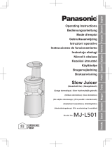 Panasonic MJL501 de handleiding