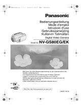 Panasonic NV GS80 EG Gebruikershandleiding