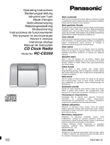 Panasonic RCCD350 Handleiding