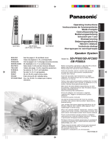 Panasonic SBPF800 Handleiding