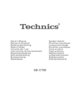 Technics SBC700E de handleiding