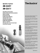Panasonic SB-CA11 de handleiding