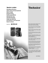 Technics SB-FW140 Handleiding