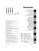 Panasonic SB-TP100 Handleiding