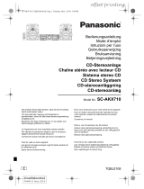 Panasonic SCAKX710E Handleiding