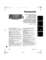Panasonic SCHC58EG Handleiding