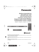 Panasonic SCHTB770EG Handleiding