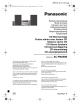 Panasonic SCPM250BEG de handleiding