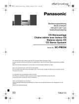 Panasonic SCPM254EG Handleiding
