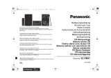 Panasonic SCPMX7EG Handleiding