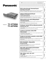 Panasonic TY37TM5G Handleiding
