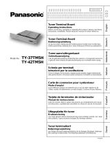 Panasonic TY37TM5H Handleiding