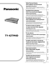 Panasonic TY42TM4D Handleiding