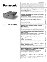Panasonic TY42TM6D Handleiding