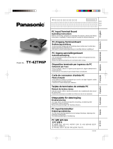 Panasonic TY42TM6P Handleiding