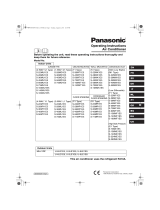 Panasonic U4LE1E8 Handleiding