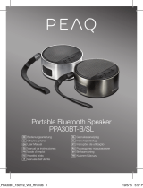 PEAQ PPA30BT - Portable Bluetooth Speaker de handleiding