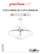 Peerless PJF3-UNVA-W Handleiding